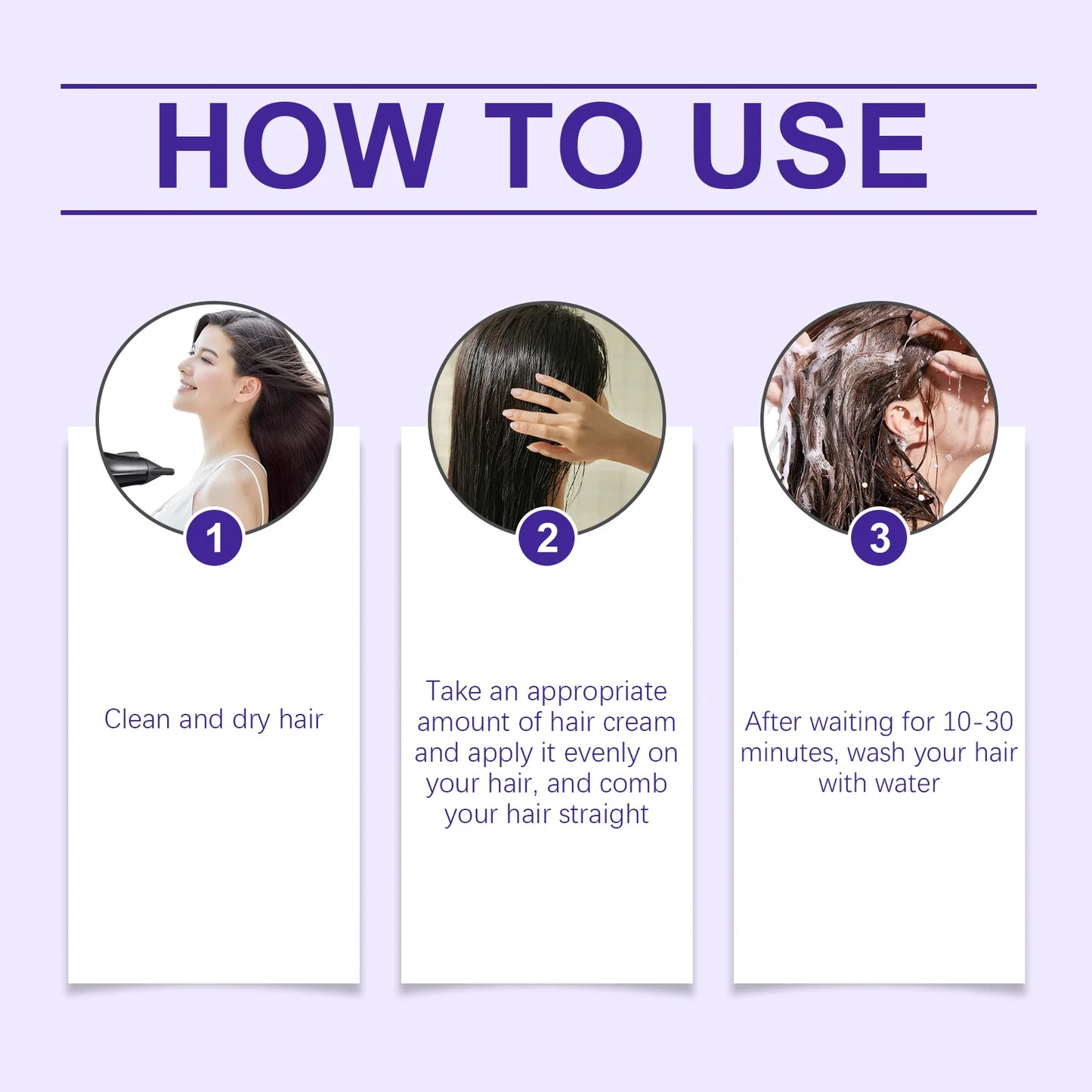 ADOUCISSE Hair Protein Straightening Cream