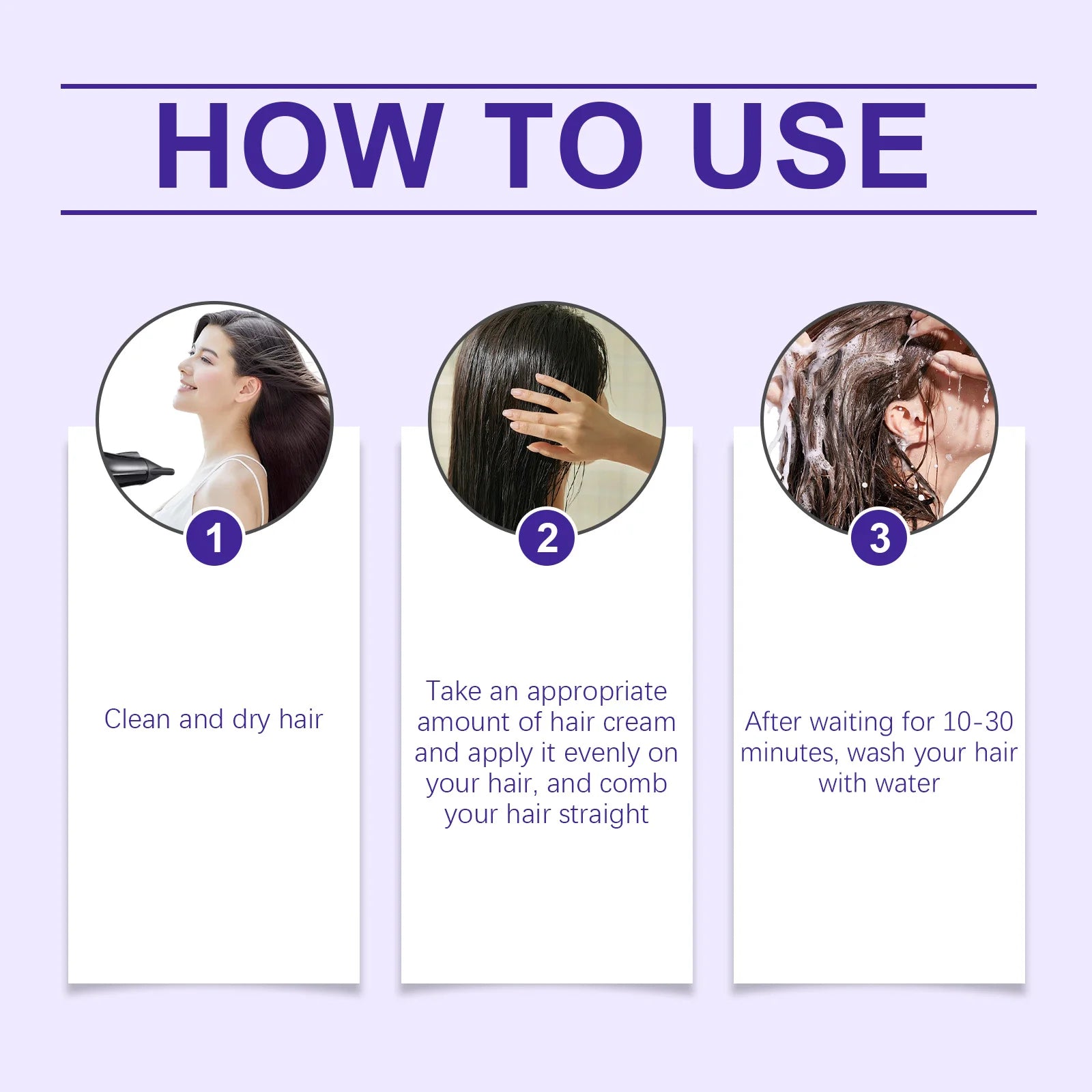 ADOUCISSE Hair Protein Straightening Cream