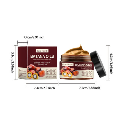 Batana Oil Hair Nourishing  Fast Repair Damaged Anti  Strengthens Hair Break Shiny Conditioner Deep Nourish Moisturize Smooth